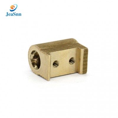 Custom precision 4 axis / cnc machining milling brass block parts