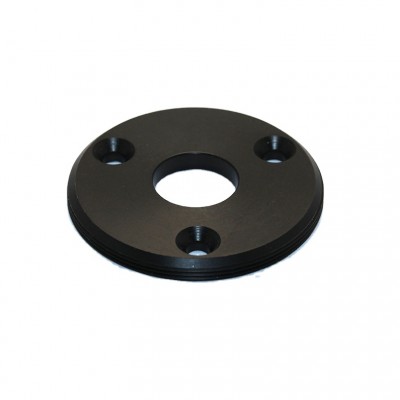 China Manufacturer Custom High Precision Aluminum CNC Parts with Anodized Black Color